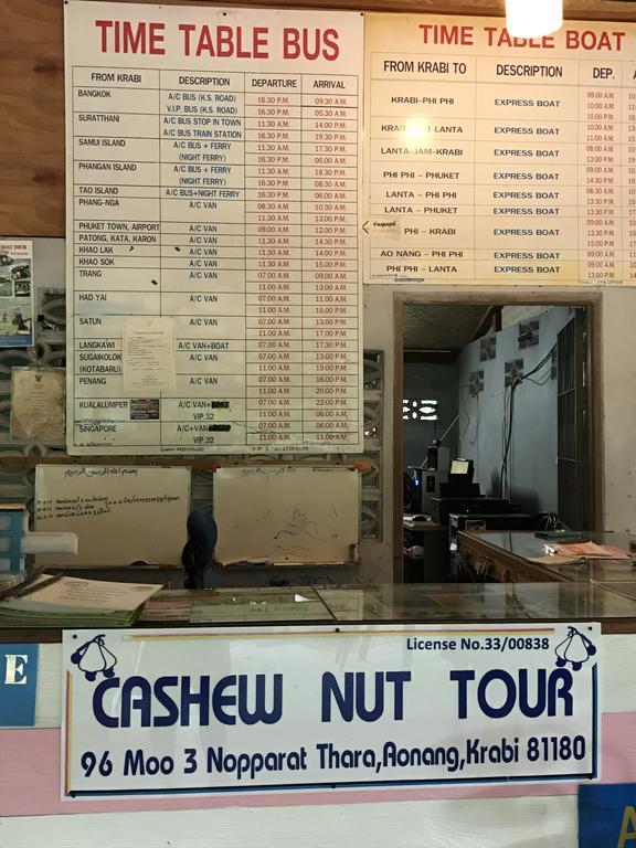 Cashew Nut Bungalows Ao Nang Exterior photo